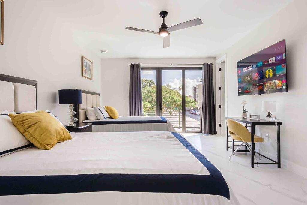 Luxury Paradise Walk To Las Olas -5 Mins To Beach Fort Lauderdale Ngoại thất bức ảnh