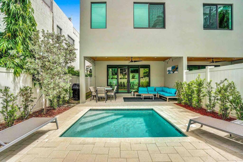 Luxury Paradise Walk To Las Olas -5 Mins To Beach Fort Lauderdale Ngoại thất bức ảnh