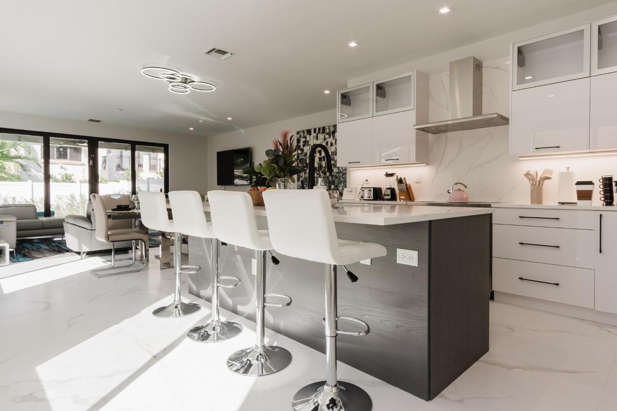 Luxury Paradise Walk To Las Olas -5 Mins To Beach Fort Lauderdale Ngoại thất bức ảnh